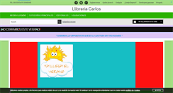 Desktop Screenshot of llibreriacarlos.com